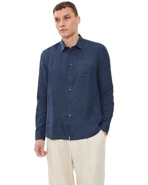 Vilebrequin Caroubis Linen Shirt - Blue
