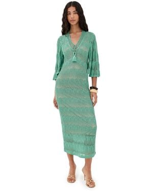 Figue Allison Dress - Green