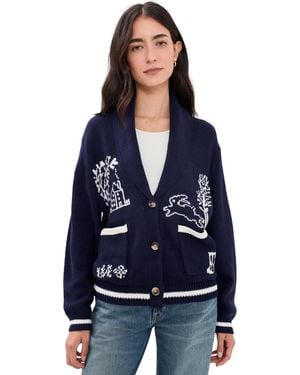 Astr Ayleen Cardigan - Blue