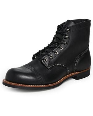 Red Wing Iron Ranger Harness Leather Boots - Black