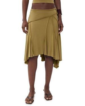 With Jean Sharni Skirt - Green