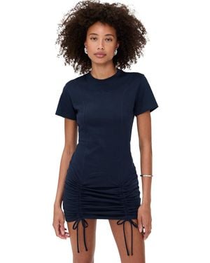 Fleur du Mal Riley T-Shirt Dress - Blue