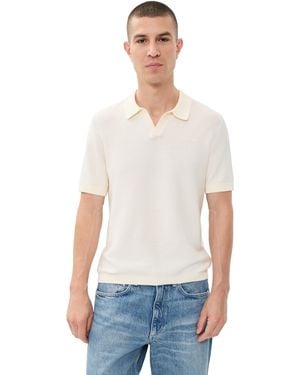 Rails Baker Polo - White