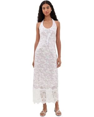 Maude Club Apollo Maxi Dress - White