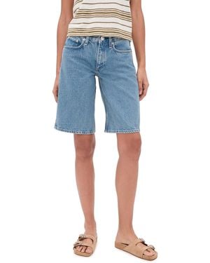 Rag & Bone Ariel Denim Shorts - Blue