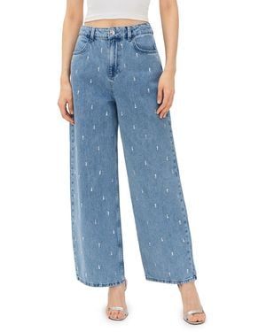 ALIGNE Pariah Diamante Jeans - Blue
