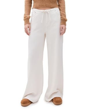 Splendid Lounge Denim Pants - White