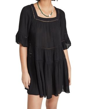 Playa Lucila Drop Waist Mini Dress - White