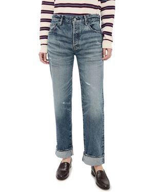 Moussy Aquebogue Straight Jeans - Blue