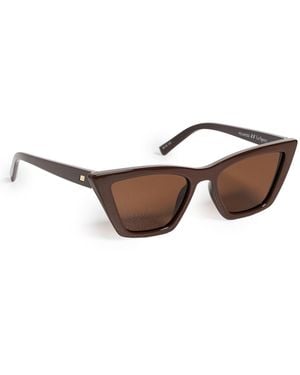 Le Specs Velodrome Sunglasses - Brown