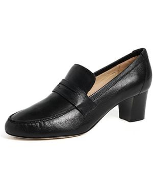 Jamie Haller The Heeled Penny Loafers - Black