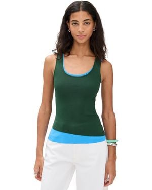 STAUD Hermosa Tank - Green