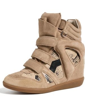 Isabel Marant Bekett Ring Sneakers - Natural