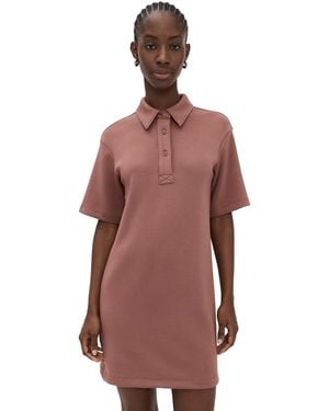 Le Bos Solene Polo Dress - Red