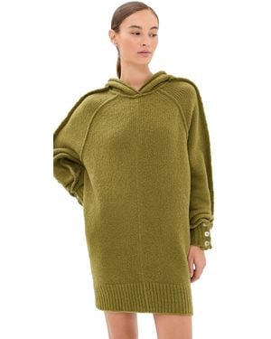 AISLING CAMPS Oversized Hoodie - Green