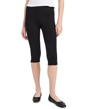 DONNI. The Rib Petal Pusher Pants - Black