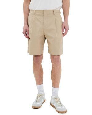 A.P.C. A. P.C. Crew Pleated Shorts 8 - Natural