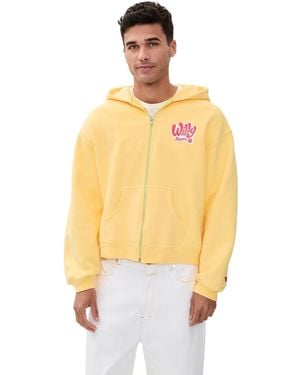 Willy Chavarria Willy Ropita Shrunken Zip Hoodie - Multicolor