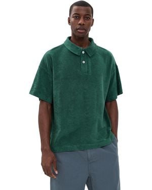 Howlin' Mr Fantasy Terry Boxy Polo - Green