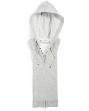 Veronica Beard Hoodie Dickey - White