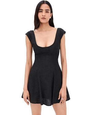 GUIZIO Leila Mini Dress - Black