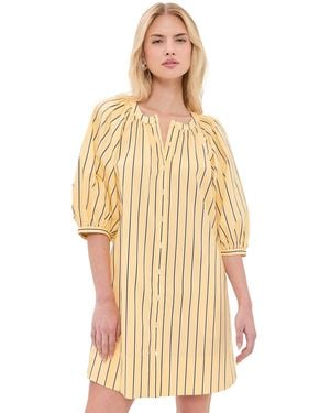 STAUD Vincent Mini Dress - Natural