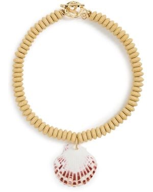 Logan Tay Carolina Shell Necklace - White