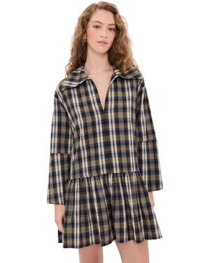 Apiece Apart Romana Mini Dress - Black