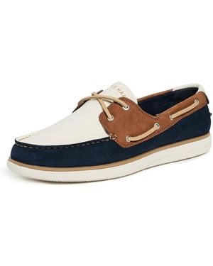 Cole Haan Grandpr Windward Boat Shoes - Black