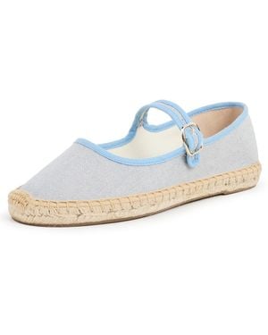 Soludos Mary Jane Espadrilles - White