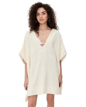 Vitamin A Oasis Poncho - White