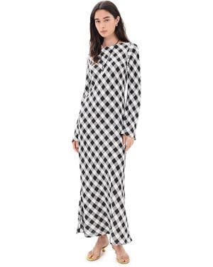 Vrg Grl Jean Maxi Dress - White