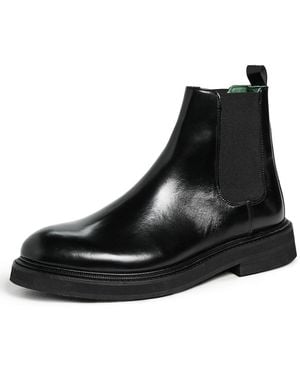 VINNY'S Vinnee Leather Chelsea Boots - Black