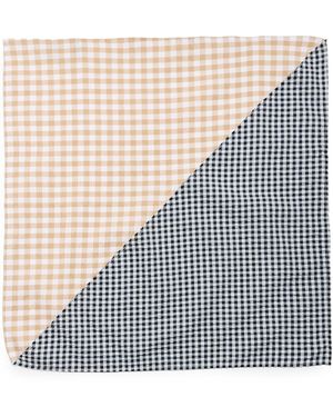 Le Bos Gingham Check Bandana - Multicolor
