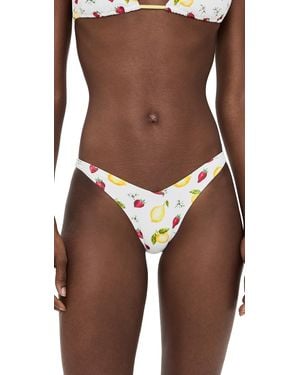 Frankie's Bikinis Harper Bikini Bottoms - Brown