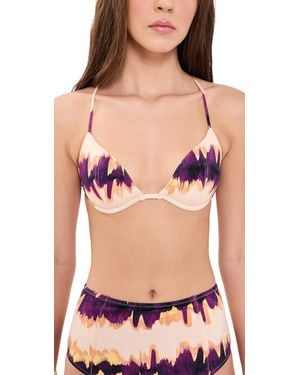 Ulla Johnson Floria Tie Bikini Top - Black