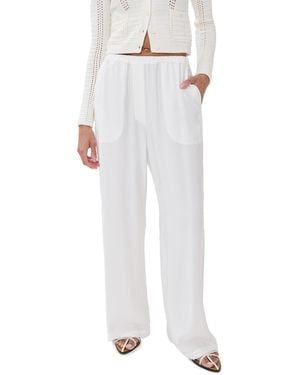 SABLYN Lenon Utility Pull On Pants - White