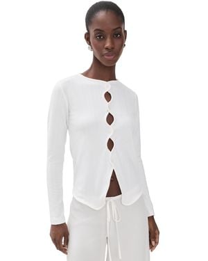 Sixxta Helen Top - White