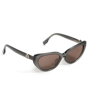 Tory Burch 0Ty7220D Cateye Sunglasses - Black