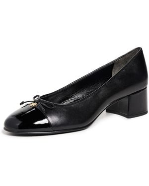 Tory Burch 45Mm Cap Toe Pumps - Black