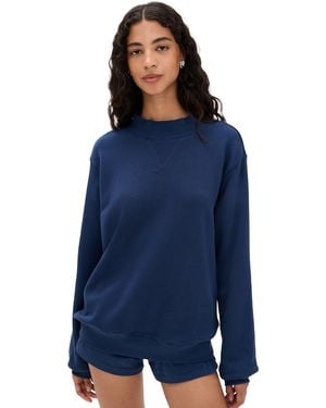Parker Heritage Classic Mock Neck Sweatshirt - Blue