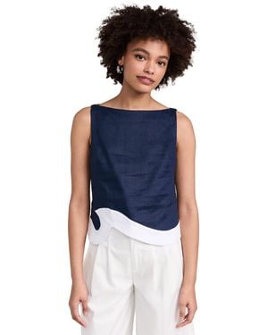 STAUD Raphael Top - Blue