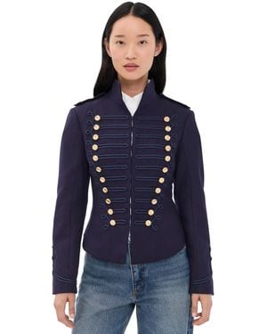 Rowing Blazers Wool Napolean Military Jacket - Blue