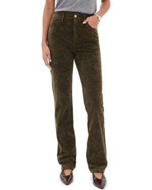 Joe's Jeans The Vegan Suede Margot Slim Pants - Black