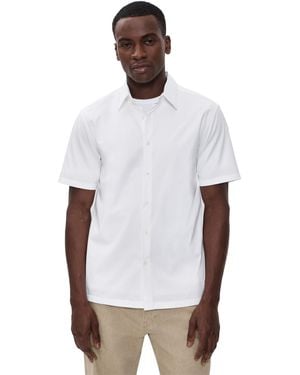 Theory Irving Short Sleeve Shirt - White
