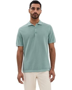 Reigning Champ Supima Pique Ace Polo - Green