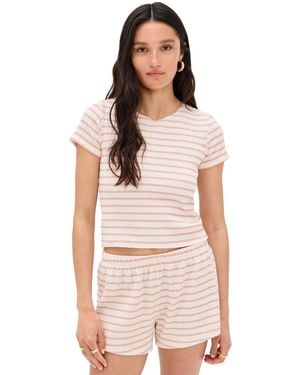 Le Bos Eloise Striped Tee - Natural
