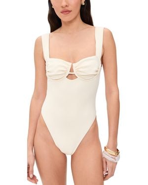 Montce Ribbed One Piece - Pink