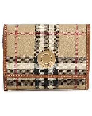 Burberry Lancaster Wallet - Natural