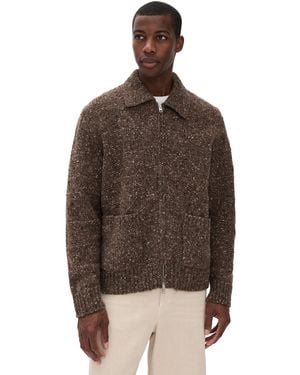 Norse Projects Erik Donegal Diamond Jacket - Brown